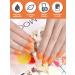 Ebanku Cured Gel Nail Strips - Long Lasting Waterproof Nail Polish Wraps with DIY Kit - Buy Online on GoSupps.com