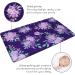 Soft & Breathable Purple Flower Pack N Play Sheets - Portable Playard Mini Crib Mattress Cover for Baby Girl - Buy Online on GoSupps.com