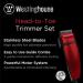 Westinghouse Hair Clippers for Men Premium Corded Trimmer & 10 pcs Grooming Kit with Comb Scissors & 4 Clipping Guides for Perfect Hair & Beard Styling - Buy Online on GoSupps.com