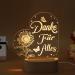 Jostift thanks for everything night light led lamp thank you gifts for women Mother's Day best friend birthday teacher gift farewell thanks gifts retirement gift