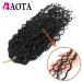 BAOTA Goddess Locs Crochet Hair 10 Inch 7 Packs Faux River Locs Soft Boho Style Hair Extensions (1B) - Buy Online on GoSupps.com