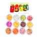 COHEALI 2 Sets Fruit Nail Accessories Nails Decoration Crystal Decor Polymer Fruit Slices Jewelry Clay Beads Resin Kits Fruit Slices Nail Art Diy Kits Diy Nail Mini Nail Kit 3d Toy Pearl