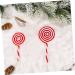 Zerodeko 8 Pcs Christmas Lollipops Christmas Tree Hanging Decor Xmas Party Lollipop Decor Christmas Hanging Candy Cane Xmas Hanging Candy Ornaments Xmas Pendant Red Crutch Plastic Modeling Red Whitex2pcs 12X5.5CMx2pcs - Buy Online on GoSupps.com