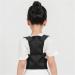 ZCLNYVGJ GUOWGANG Back Corrector Medical Adjustable Back Posture Corrector Shoulder Support Lumbar Back Belt Back Straightener Posture Brace Corset New Health and Relaxation (Black L f r vikt 60)