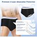 Men's Urinary Incontinence Briefs 3-Pack Washable Reusable Underwear - Leak Protection & Comfort - Black-3pcs 2X-Large - Buy Online on GoSupps.com