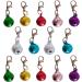 Cat Bells for Collars Loud Dog Bells for Collar 14 Pcs Colourful Pet Bells for Collars Small Cat Bells Collar Charms with Lobster Clasp Puppy Loud Bell Pendant for Dog Cat Collar DIY Craft - Buy Online on GoSupps.com