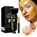 Blackhead Remover Peel Off Face Masks Gold Snail Peel Off Face Mask Set with Brush Gold Face Masks Skincare Peel Off for Dirt Acne Pores Shrinking Purifying Deep Cleansing Gold Mask