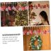 KOMBIUDA Drawstring Bag 1 Set Christmas Hanging Cloth Bag 24 Day Advent Calendar Cotton Christmas Bag Number Burlap Bag - Buy Online on GoSupps.com