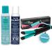 TressTech Revitalize-Shape and Style Bundle and Save- CoolFlow Iron + Dual Spray Leave In Conditioner + Full size Wig Wax