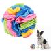 Sniffed ball for dogs sniffing car sniffing toys interactive dog toy intelligence toys washable feed mat smell training stress relief for small medium-sized dogs pet 15cm colouben-4-15cm