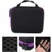 Jerliflyer Essential Oil Handbag - 30 Bottle Storage Case for Aromatherapy | Purple Essential Oil Organizer - Buy Online on GoSupps.com