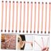 Baluue 120 Pcs Makeup Brush Eye Shadow Brush Supple Makeup Brush Concealer Brush under Eye Golden Metal - Buy Online on GoSupps.com