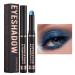 HULUBO Eyeshadow pen Cream Eye Shadow Brightener Stick Waterproof Eyeshadow Stick for effortless smoky or natural eye makeup (16#)