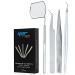 Eyelash Mirror Tweezes Eye Lash Lashes Lifting Lifter Perm Separating Comb Tools (Eyelash Set of 5)