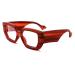 FEISEDY Blue Light Glasses for Women - Oversized Square Thick Frame Anti Eyestrain Computer Eyewear B4129 Red - Shop Internationally - Buy Online on GoSupps.com