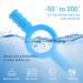 Baby Teething Toy - Sensory Chew Stick for Toddlers - Relieve Teething Pain, Massage Gums - Food Grade, Easy to Clean - Blue - Buy Online on GoSupps.com