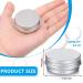 64-Piece 0.5 oz Silver Screw Top Round Aluminum Tin Cans with Lid for DIY Lip Balm & Cosmetics - Travel Size Empty Sample Containers - Buy Online on GoSupps.com