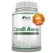 Natural Candida Cleanse & Yeast Support - 90 Vegan Capsules - 3 Month Supply - with Caprylic Acid Protease Oregano Wormwood Aloe Vera Reishi Aniseed Cellulose & Lacto Acidophilus