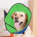 Adjustable Dog Collar - Rollen Ruff Leak Protection Soft Breathable Tape Neck Band in Blue & Green - Eco-Friendly Design - Buy Online on GoSupps.com