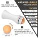 Oil Absorbing Volcanic Roller with Replaceable Ball | Portable Oil Control | Instant Shine Removal | Reusable (White) - Buy Online on GoSupps.com
