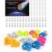 Meliorinno Glow-in-Dark Kids Rock Climbing Holds - 15 Luminous Colorful Holds for Indoor/Outdoor Playset - Easy DIY Installation Guide Included - Buy Online on GoSupps.com