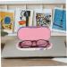 Solustrie Double-Lodged Glasses Case - Stylish Storage Organizer & Travel Accessories for Glasses & Contact Lenses - Ideal for Home & Outdoor Use - Buy Online on GoSupps.com