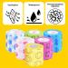 Rumyve 6 Rolls Vet Wrap Self-Adhesive Bandage Tape - Sticky Compression Bandages for Pet Finger Support and Elastic Movement - Buy Online on GoSupps.com