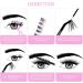 Cluster Lashes Natural Individual Eyelash Extensions Kit | 48 Pieces Faux Mink DIY Eyelashes with Glue and Tweezer | 0.07 C 10mm | False Lashes Ribbons Cluster - Buy Online on GoSupps.com