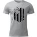 Fannyouth Men's American Flag Striped Print T-Shirt - Grey, XL - Buy Online on GoSupps.com