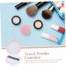 Healeved 6 Pcs Loose Powder Box Refillable Powder Puff Makeup Puffs Plastic Travel Storage Box Pink Take Pinkx3pcs 7.5x7.5cmx3pcs - Buy Online on GoSupps.com