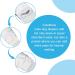 Buy Cuteebone Male Washable Dog Diapers - 3 Reusable Belly Bands for High-Suction Comfort - Sizes L (43-53.5cm) - Perfect for Home & Travel - Buy Online on GoSupps.com
