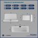 Five Oceans Lockable Boat Glove Box with 2 Keys - High-Impact UV-Resistant White ABS Plastic | FO2894 - Buy Online on GoSupps.com