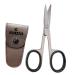 KINZIO Cuticle Nail Scissors Curved Blade Stainless Steel Beauty Scissors for Manicure Pedicure Grooming Finger & Toe Nail Eyebrows Nose Beard Hair Trimming