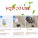 Wild Tornado Pipe Dredge Deodorant with Drain Clog Remover Tool Ultimate Sink & Drainage Cleaner Portable Quick Foaming Powder Cleaning Tool Super Clog Remover (2pcs) - Buy Online on GoSupps.com