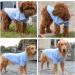 Lovelonglong Basic Dog Polo Shirt - Sky Blue - Size L (-18lbs) | Premium Cotton Polo T-Shirt for Small, Medium, Large Dogs - Buy Online on GoSupps.com