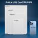Canvas Panels 8x10 Inch 12-Pack 10 oz Double Primed Acid-Free 100% Cotton Paint Canvases for Painting Blank Flat Canvas Board for Acrylics Oil Watercolor Tempera Paints 8x10 12 - Buy Online on GoSupps.com