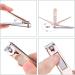 OUSIKA Nail Clippers Nail Clippers Stainless Steel Dead Skin Manicure Fingernail Cutter Portable Travel Hygiene Toenail Scissors Pedicure Tools Nails (Color : Pink Size : Bevel) Bevel Pink - Buy Online on GoSupps.com