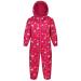 Regatta Unisex Kids Puddle Iv All-in-One Suit 12-18 Months Unicorn (Pink)
