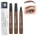 Lacisonpen Microblading Eyebrow Lacison Eyebrow Matezis Eyebrow Fine-Stroke Long Lasting Waterproof And Smudge-Proof Natural Eyebrow Makeup (2Dark brown)