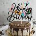 LVEUD Happy Birthday Cake Topper Painting Theme Artist Happy Birthday Cake Topper Drawing Board Happy Birthday Cake Topper - Buy Online on GoSupps.com
