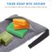 WLLHYF 6 Pack Soap Exfoliating Bag Set - Mesh Body Scrubber & Foam Sponge for Shower - Men & Women - Buy Online on GoSupps.com