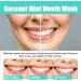 Oralhoe Coconut Mint Mouthwash - Refreshing Mint Oil Pulling with Tongue Scraper (2PCS) for Fresh Breath | International Shipping Available - Buy Online on GoSupps.com