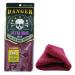 Extra Rough, Exfoliating Washcloth Made in Japan Exfoliating Towel Special Texture Makes Fluffy Foam Lather, Back Scrubber, Dead Skin Cell Remover Loofah for Women and Men (Red)