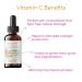 Bauer Beauty Vitamin C Face Serum | Brighten Skin, Reduce Wrinkles, Anti-Aging Repair - Buy Online on GoSupps.com