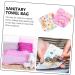 Healifty Women's Wallets 2 Pcs Napkin Storage Bag Set - Cute Makeup Bag for Travel - Portable Napkin Pouch & Coin Bag - Menstrual Cushion Holder - Buy Online on GoSupps.com
