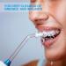Portable Water Flosser for Teeth - 5 Jet Tips 3 Modes Cordless Oral Irrigator IPX7 Waterproof Rechargeable Mini Power Floss for Home & Travel - Best Teeth Cleaning Solution - Buy Online on GoSupps.com