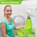 Premium Microfiber Floor Mop with Stainless Steel Handle - 4 Reusable Washable Pads | Ideal for Hardwood, Laminate, Tile Floors - Buy Online on GoSupps.com