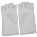 FRCOLOR 3 Pairs Nail Gloves Led Gloves Uv Manicures Gloves Nail Art Hand Cover Uv Manicure Gloves Half Finger Light Protection Gloves Reusable Gloves Uv Gloves Lamp Summer Spandex - Buy Online on GoSupps.com