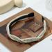 Qianyu 7mm Thin Headbands with Teeth for Women Girls Cute Braided Knitted Hairband Non Slip Criss Cross Hairhoop Solid Colors Hair Accessories Head Bands for Girls Teens and Women (white) - Buy Online on GoSupps.com