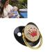 Soft Silicone Baby Pacifier for Infants 6-18 Months - Cylindrical Design for Breastfeeding Protection (Black) - Buy Online on GoSupps.com
